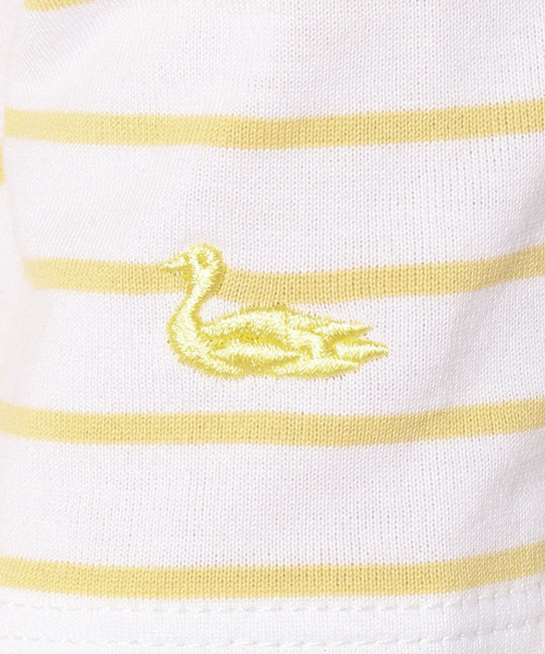 DECOY SINCE 1981（デコイシンスイチキュウハチイチ）の「◇カタログ掲載◇【オーガニックコットンシリーズ】ボーダーTシャツ（Tシャツ/カットソー・レディース・ネイビー/ピンク/イエロー/ラベンダー・LL/M size/L size）」の21枚目の写真