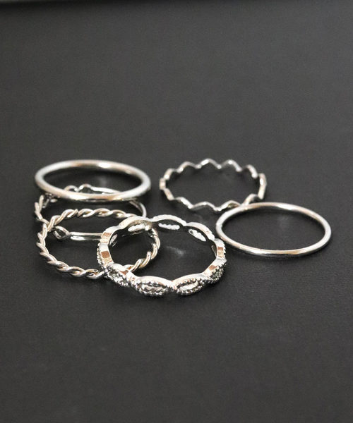 florist(フローリスト)の「【3種類展開】セットリング(リング)」|シルバー系その他3