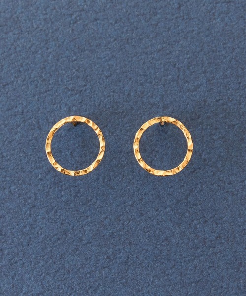 Phoebe（フィービィー）の「【K10】シャイニーサークルピアス/BOXつき（ピアス（両耳用）・レディース・ゴールド・FREE）」の10枚目の写真