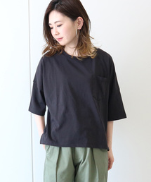 AMERICAN HOLIC | ポケット付Tシャツ(Tシャツ/カットソー)
