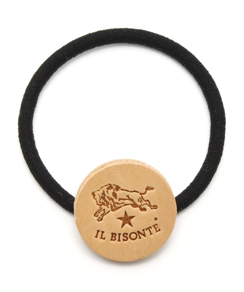 IL BISONTE(イルビゾンテ)の「IL BISONTE / ORIGINAL LEATHER / HAIR ACCESSORY(ヘアゴム・レディース・グレー/ナチュラル/ダークブラウン/ライトブラウン/レッド/ブラック/ホワイト/ネイビー/オレンジ/グリーン/オリーブ/レンガ・FREE)」の6枚目の写真