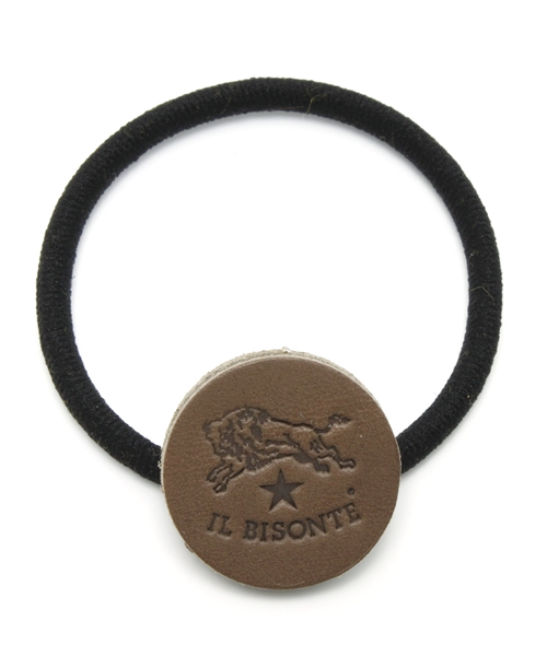 IL BISONTE(イルビゾンテ)の「IL BISONTE / ORIGINAL LEATHER / HAIR ACCESSORY(ヘアゴム・レディース・グレー/ナチュラル/ダークブラウン/ライトブラウン/レッド/ブラック/ホワイト/ネイビー/オレンジ/グリーン/オリーブ/レンガ・FREE)」の4枚目の写真