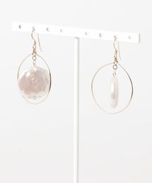 【Milimili】14kgfBIG淡水パールピアス