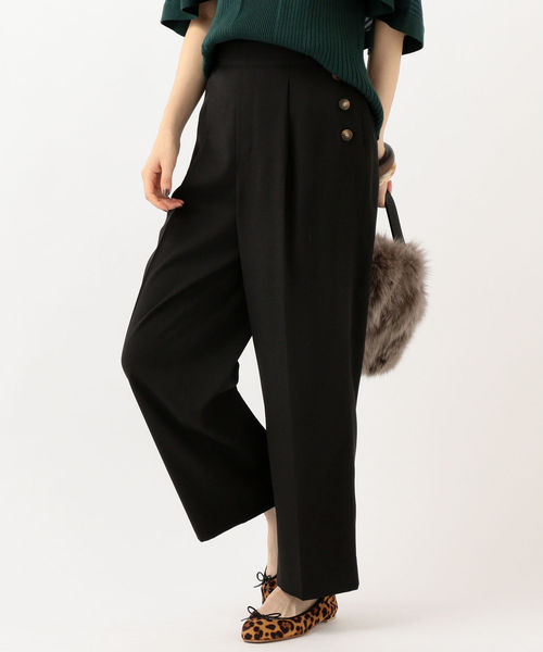 SHIPS（シップス）の「サイドボタンパンツ◇（その他パンツ・レディース・ベージュ/グリーン/ブラック・34/36/38/40）」の20枚目の写真