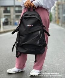 【 KANGOL / カンゴール 】 斜めジップ リュック バックパック