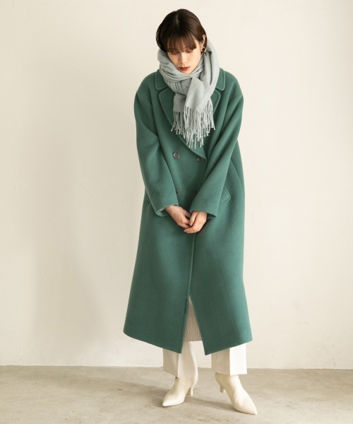 LOWRYS FARM（ローリーズファーム）の「カラーストール　851198（ストール/ショール・レディース・ブラック/ベージュ/ブラウン/グレー/レッド/オフホワイト/ミント/オレンジ/ブルー/チャコールグレー/ブルー系その他・FREE）」の15枚目の写真