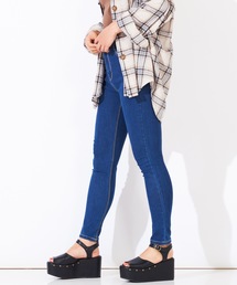 WEGO | WEGO/デイリーハイウエストスキニーパンツ(デニムパンツ)