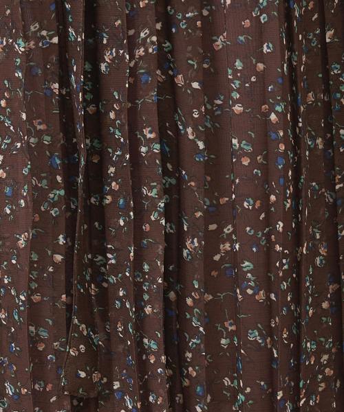 natural couture（ナチュラルクチュール）の「細ベルト付き総プリーツワンピース（ワンピース・レディース・ライトベージュ/ラベンダー/ボルドー/その他2/その他1・FREE）」の14枚目の写真