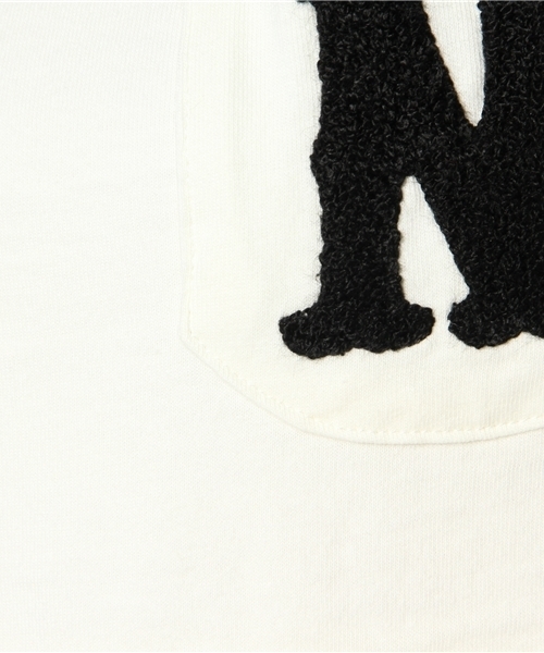 CIAOPANIC（チャオパニック）の「【Ciaopanic】さがらワッペン付ポケTee（Tシャツ/カットソー・レディース・ホワイト/グレー/ネイビー・FREE）」の10枚目の写真