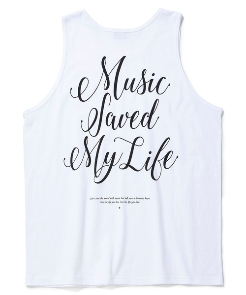 MSML（エムエスエムエル）の「CURSIVE TANK TOP（タンクトップ・メンズ・ホワイト/ブラック・SMALL/MEDIUM/LARGE）」の12枚目の写真