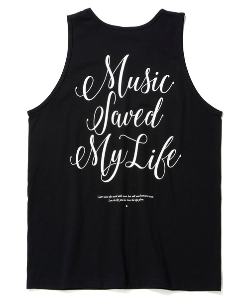 MSML（エムエスエムエル）の「CURSIVE TANK TOP（タンクトップ・メンズ・ホワイト/ブラック・SMALL/MEDIUM/LARGE）」の8枚目の写真