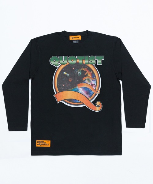 QUOTIST(クオティスト)の「SPACE LOGO L/S TEE(Tシャツ/カットソー・メンズ・パープル/ブラック・MEDIUM/LARGE/X-LARGE)」の5枚目の写真