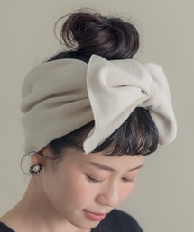 Libra Cue | Libra ワイドリボンリブターバン(ヘアバンド)