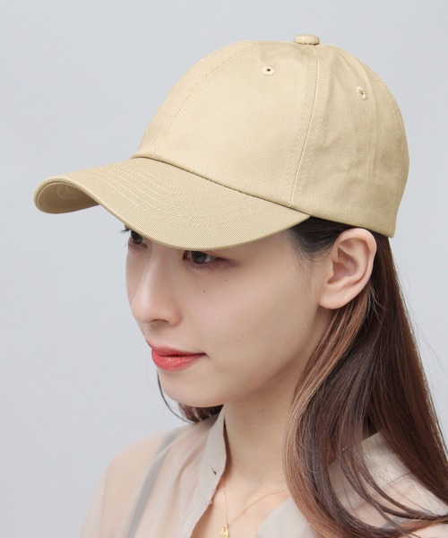 United Athle（ユナイテッドアスレ）の「コットン ツイル ローキャップ（キャップ・メンズ・ホワイト/ベージュ/ネイビー/カーキ/ブラック/パープル/ベージュ系その他/オフホワイト/ブルー/ブラック系その他・FREE）」の6枚目の写真