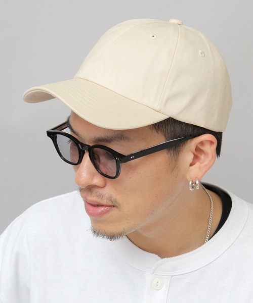 United Athle（ユナイテッドアスレ）の「コットン ツイル ローキャップ（キャップ・メンズ・ホワイト/ベージュ/ネイビー/カーキ/ブラック/パープル/ベージュ系その他/オフホワイト/ブルー/ブラック系その他・FREE）」の3枚目の写真