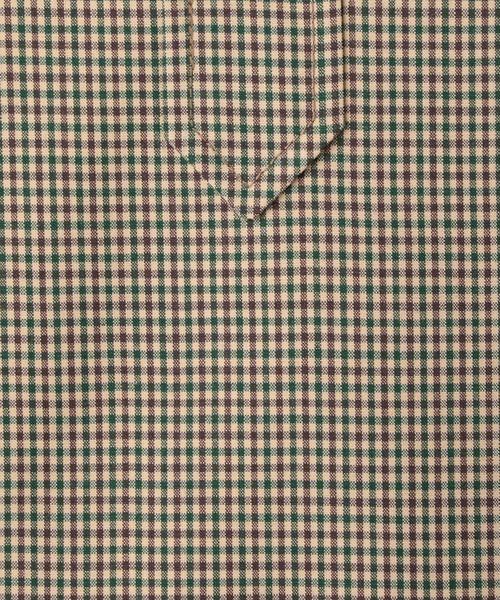 送料無料！ドゥロワー 〈Scye(サイ）〉 CHECK シャツワンピース 36 