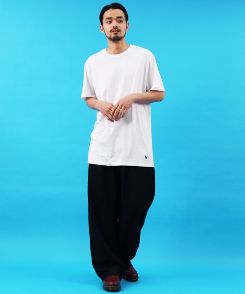 POLO RALPH LAUREN(ポロ ラルフ ローレン)の「POLO RALPH LAUREN クルーネック Tシャツ(Tシャツ/カットソー・メンズ・ホワイト・SMALL/MEDIUM/LARGE/X-LARGE/XX-LARGE)」の4枚目の写真