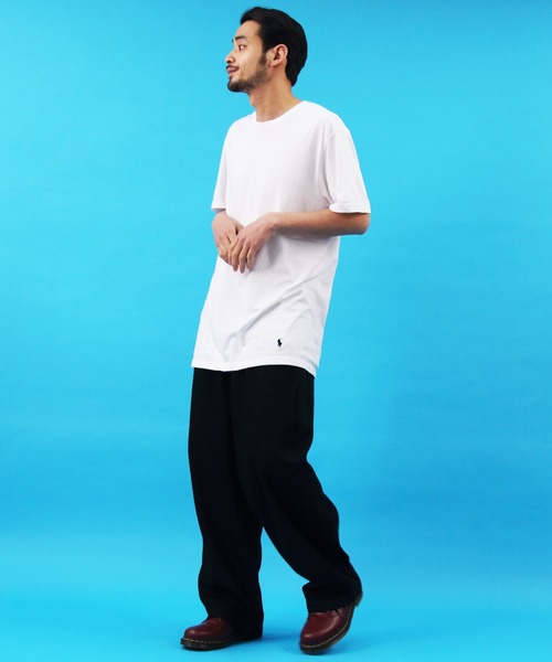 POLO RALPH LAUREN(ポロ ラルフ ローレン)の「POLO RALPH LAUREN クルーネック Tシャツ(Tシャツ/カットソー・メンズ・ホワイト・SMALL/MEDIUM/LARGE/X-LARGE/XX-LARGE)」の18枚目の写真