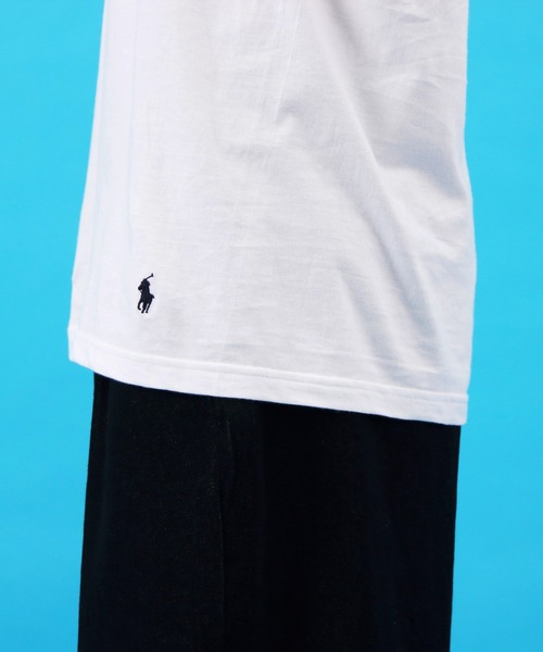 POLO RALPH LAUREN(ポロ ラルフ ローレン)の「POLO RALPH LAUREN クルーネック Tシャツ(Tシャツ/カットソー・メンズ・ホワイト・SMALL/MEDIUM/LARGE/X-LARGE/XX-LARGE)」の19枚目の写真