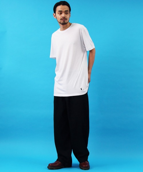 POLO RALPH LAUREN(ポロ ラルフ ローレン)の「POLO RALPH LAUREN クルーネック Tシャツ(Tシャツ/カットソー・メンズ・ホワイト・SMALL/MEDIUM/LARGE/X-LARGE/XX-LARGE)」の9枚目の写真