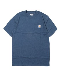 carhartt/カーハート Workwear ビッグシルエット ポケット半袖 ロゴ Tシャツ ワッペン トップス
