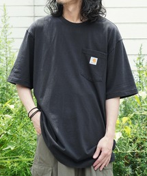 Carhartt | carhartt(カーハート) ビッグシルエット ポケット半袖 ロゴ Tシャツ Workwear Pocket 1/2 Sleeve T-Shirts Air Tokyo セレクト(Tシャツ/カットソー)