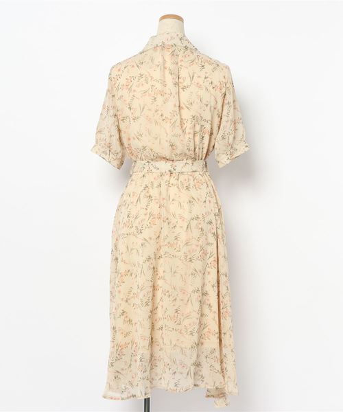 one way（ワンウェイ）の「シアーフラワー開襟ワンピース（ワンピース・レディース・ブラック/ベージュ・FREE）」の17枚目の写真