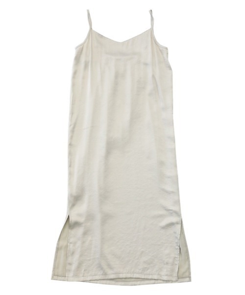select MOCA(セレクトモカ)の「2020 S/S サテンライクキャミワンピース/バックギャザーサイドスリットロングワンピース(ワンピース・レディース・ライトグリーン/ライトベージュ・FREE)」の17枚目の写真