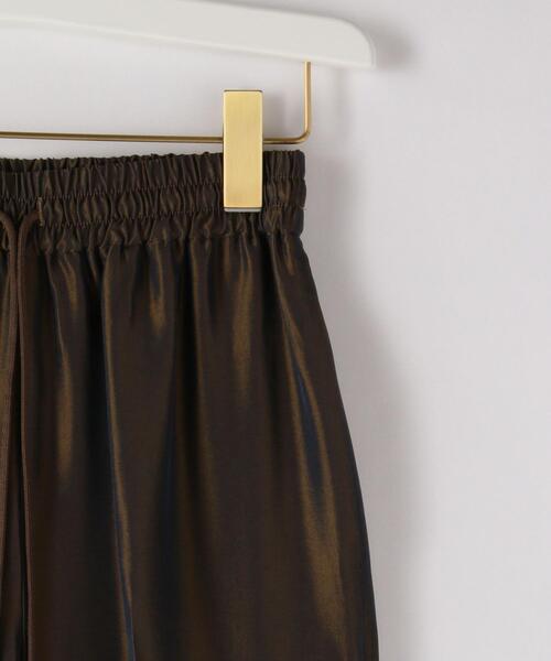 Steven Alan（スティーブンアラン）の「＜Steven Alan＞SHINY GATHER PANTS/パンツ（その他パンツ・レディース・ブラウン/ダークグリーン・MEDIUM/SMALL）」の13枚目の写真