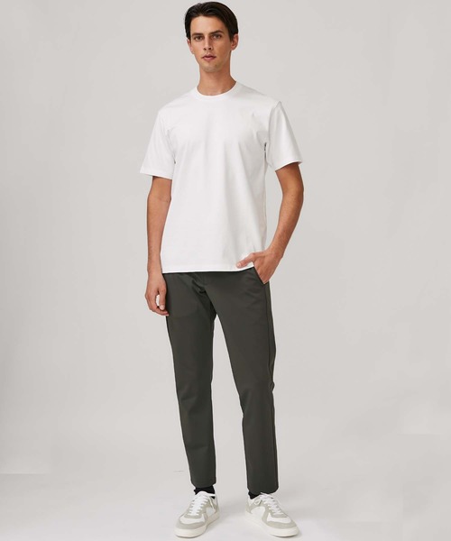 ATTACHMENT（アタッチメント）の「STUDIOUS別注 マットストレッチジャージジョッパーズパンツ（スラックス・メンズ・ブラック/カーキ・1/2/3）」の17枚目の写真