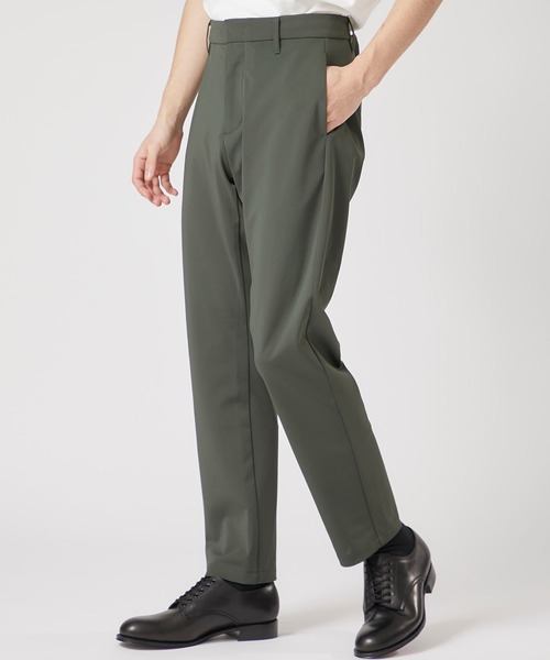 ATTACHMENT（アタッチメント）の「STUDIOUS別注 マットストレッチジャージジョッパーズパンツ（スラックス・メンズ・ブラック/カーキ・1/2/3）」の7枚目の写真