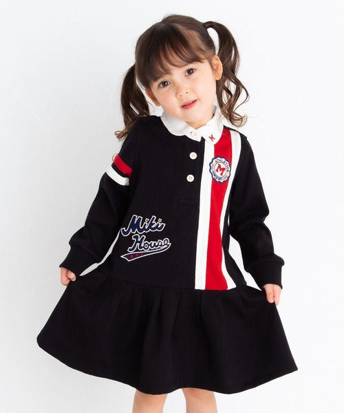 ラガーワンピース ワンピース Miki House ミキハウス のファッション通販 Zozotown