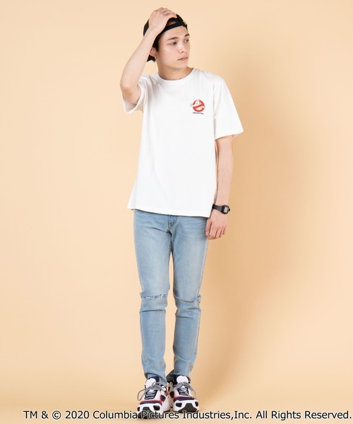 WEGO（ウィゴー）の「∴WEGO/ゴーストバスターズ 別注Tシャツ（Tシャツ/カットソー・メンズ・ホワイト/ブラック・MEDIUM/LARGE）」の3枚目の写真