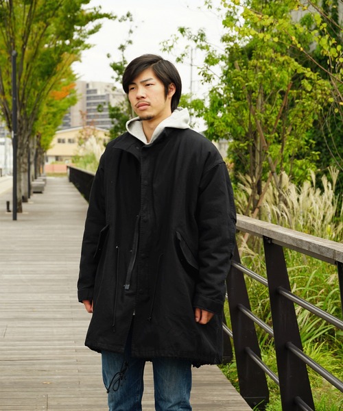 種類1：BLACK/L カブー アウター KAVU (19821904) ウッズマン