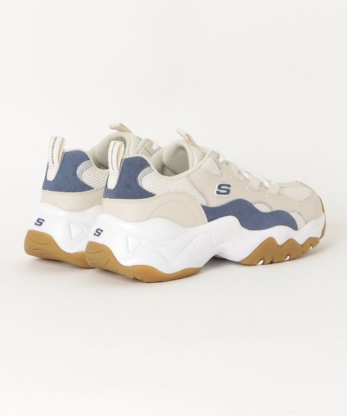 SKECHERS(スケッチャーズ)の「WEGO/SKECHERS DLITES3(スニーカー・レディース・ホワイト/ブラック・SMALL/X-SMALL)」の4枚目の写真