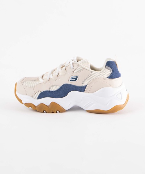SKECHERS(スケッチャーズ)の「WEGO/SKECHERS DLITES3(スニーカー・レディース・ホワイト/ブラック・SMALL/X-SMALL)」の6枚目の写真