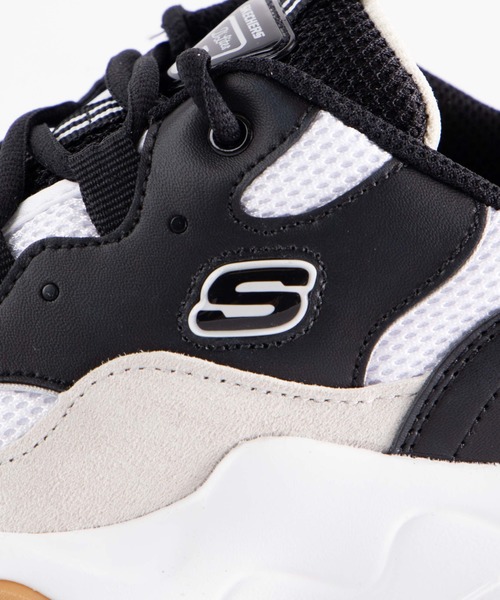 SKECHERS(スケッチャーズ)の「WEGO/SKECHERS DLITES3(スニーカー・レディース・ホワイト/ブラック・SMALL/X-SMALL)」の13枚目の写真