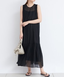 DouDou | バックリボン切替ワンピース(ワンピース)