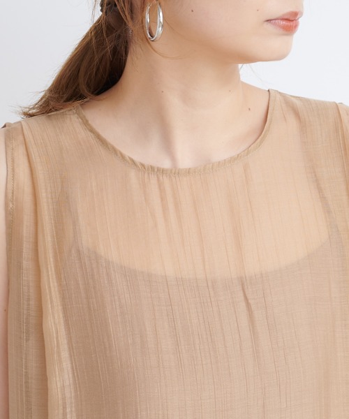 DouDou（ドゥドゥ）の「バックリボン切替ワンピース（ワンピース・レディース・ブラック/ベージュ・FREE）」の16枚目の写真