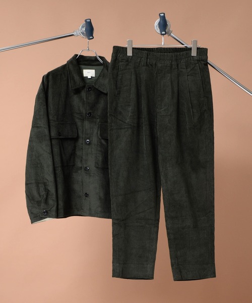 かぐれ　19-20AW 太畝コーデュロイパンツ kauliina｜細畝コーデュロイで上品に コーデュロイ ストレッチ