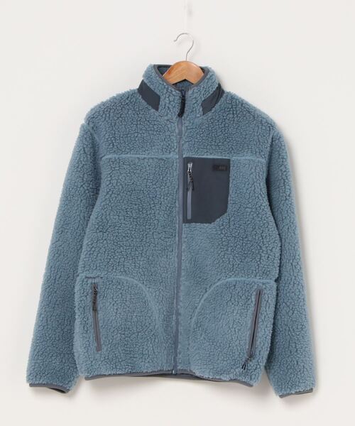 BILLABONG(ビラボン)の「BILLABONG ボアジャケット BA012-759(ブルゾン・メンズ・ホワイト/ブルー・M/L/XL)」の6枚目の写真