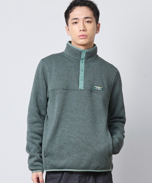 L.L.Bean(エルエルビーン)の「エル・エル・ビーン・セーター・フリース・プルオーバー 米国フィット・レギュラー(その他トップス・メンズ・ヘザーグレー/ネイビー/ヘザーチャコール/ブルー/グリーン/ダークグリーン/バーガンディー/レッド/インディゴブルー/レッド系/ブラウン系/グリーン系・LARGE/MEDIUM/SMALL)」の1枚目の写真