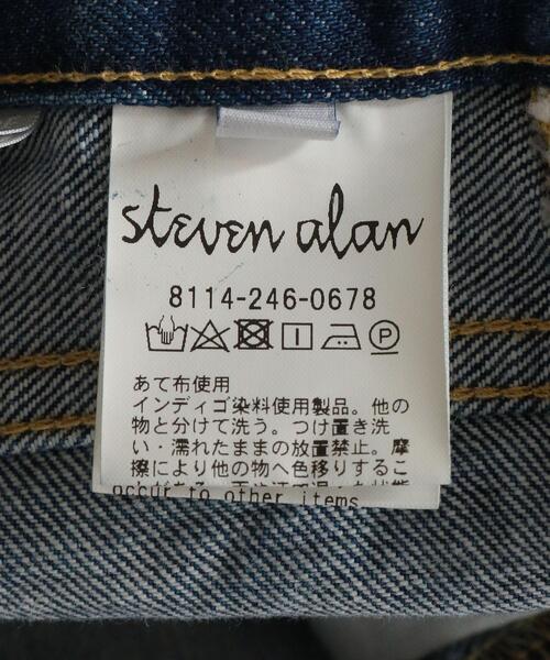 Steven Alan(スティーブンアラン)の「<Steven Alan> 13.5oz DENIM 5P BAGGY TAPERED PANTS/パンツ(デニムパンツ・メンズ・ナチュラル/ロイヤルブルー・SMALL/MEDIUM/X-LARGE/LARGE)」の22枚目の写真