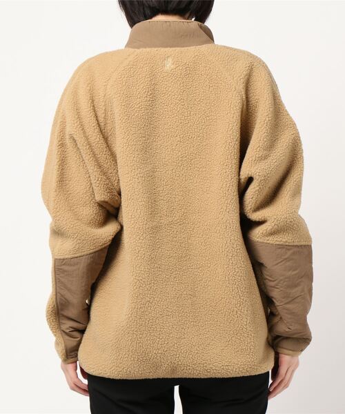 Gramicci（グラミチ）の「【63】【GRAMICCI】BOA FLEECE JACKET（ブルゾン・メンズ・ベージュ/オリーブ/ブラック・MEDIUM/X-LARGE/LARGE/XX-LARGE/SMALL）」の19枚目の写真