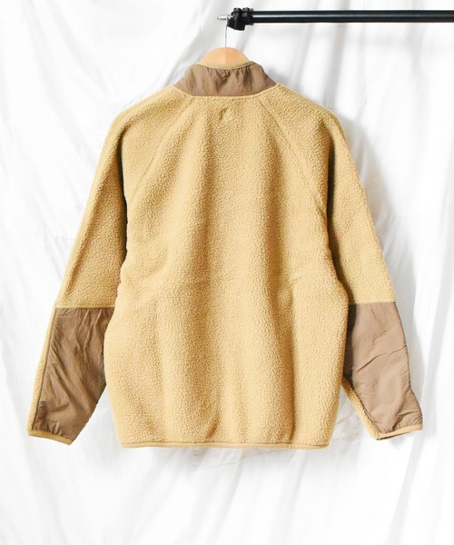 Gramicci（グラミチ）の「【63】【GRAMICCI】BOA FLEECE JACKET（ブルゾン・メンズ・ベージュ/オリーブ/ブラック・MEDIUM/X-LARGE/LARGE/XX-LARGE/SMALL）」の15枚目の写真