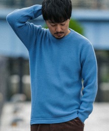 メンズのニット セーター ブルー ネイビー 青色系 ファッション通販 Zozotown