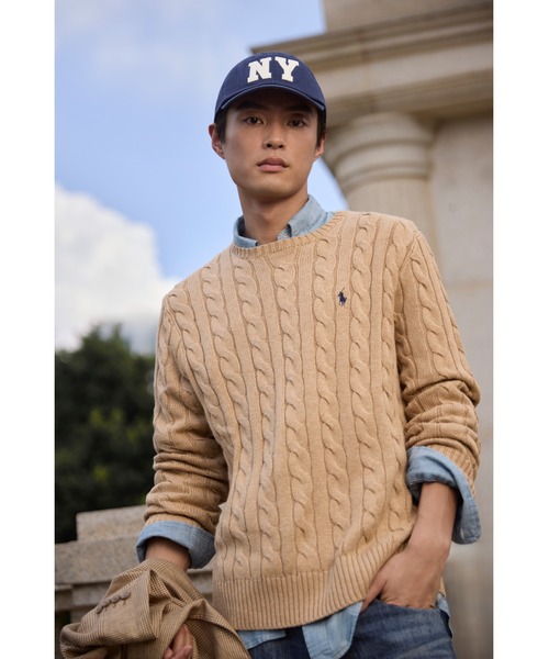 POLO RALPH LAUREN（ポロ ラルフ ローレン）の「ケーブルニット