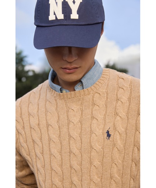 ケーブルニット コットン セーター(ニット/セーター)|POLO RALPH ケーブルニット コットン セーター(ニット/セーター)|POLO RALPH