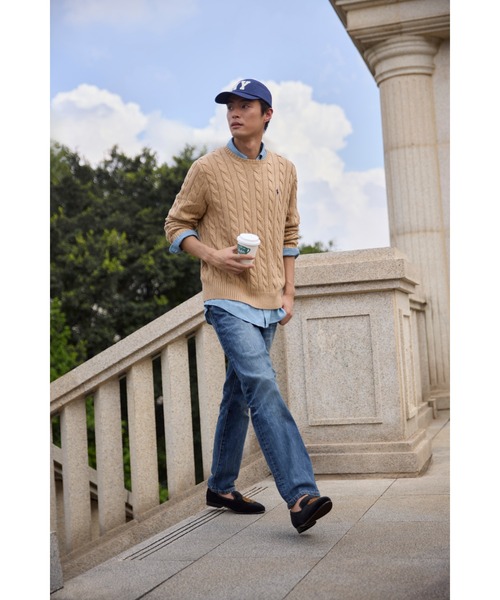 ケーブルニット コットン セーター(ニット/セーター)|POLO RALPH ケーブルニット コットン セーター(ニット/セーター)|POLO RALPH