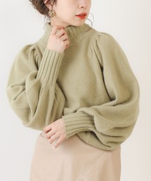 Chico | ハイネックパワショルフォックスニット(ニット/セーター)